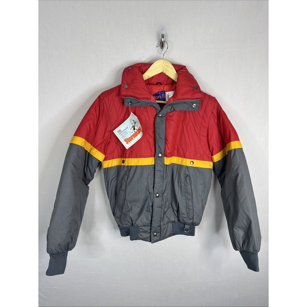 Vintage Stormking Acton Ii Ski Jacket Mens Small 36 Deadstock Nwt Canada 80s